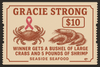 Seaside Raffle Ticket For Gracie