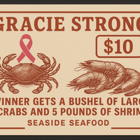 Seaside Raffle Ticket For Gracie