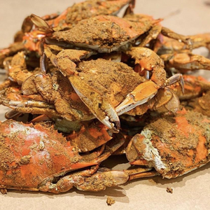 #2 Male Steamed Crabs