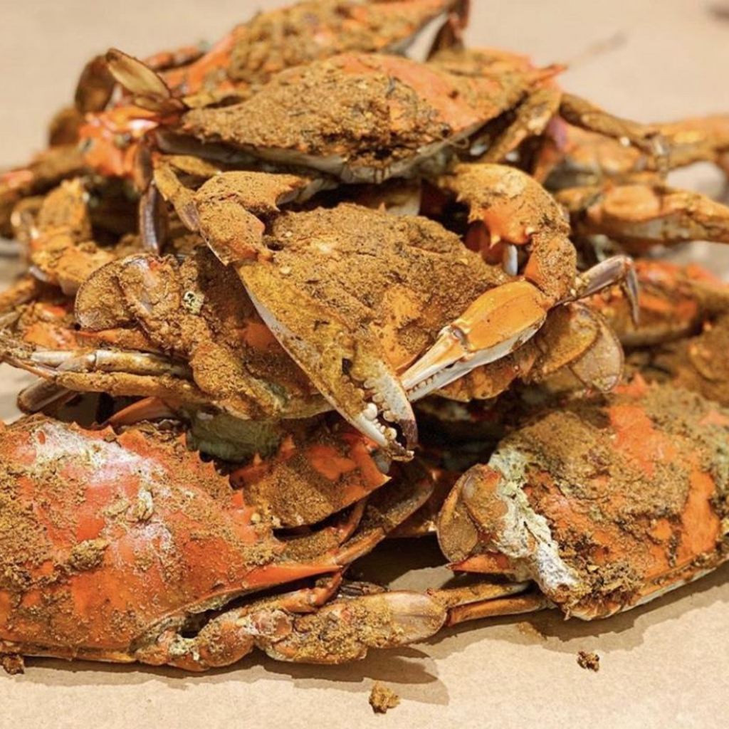 Medium Male Steamed Crabs
